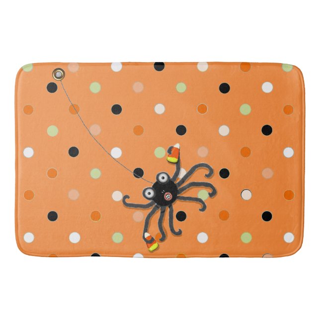 Alfombrilla De Baño Decoración de Halloween (Anverso)