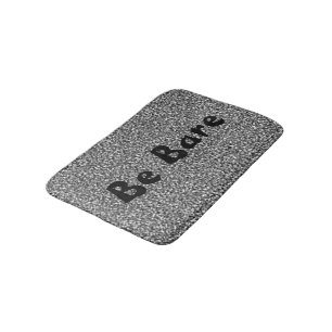 Alfombrilla De Baño Decoración del cuarto de baño del Be Bare Bath Mat