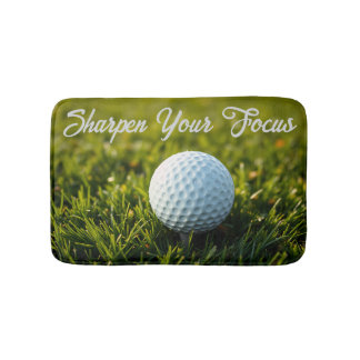 Alfombrilla De Baño Decoración personalizada del campo de golf