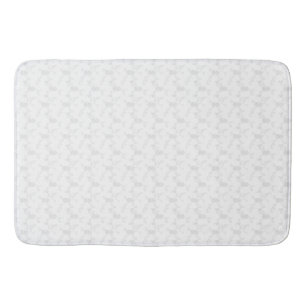 Alfombrilla De Baño Decorativo, gris pálido