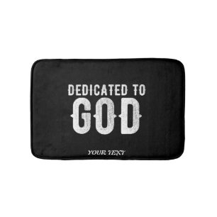 ALFOMBRILLA DE BAÑO DEDICADO AL TEXTO BLANCO DEL PERSONALIZABLE GUAY D