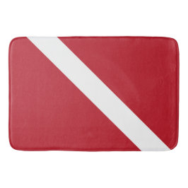 Alfombrilla De Baño Del buceador estera de baño abajo