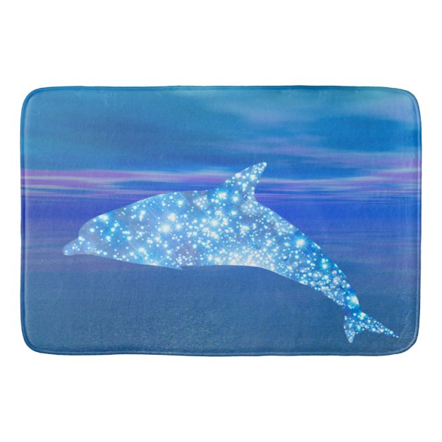 Alfombrilla De Baño Delfín de estrella (Anverso)