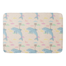 Delfín volador entrega Ilustracion de letras