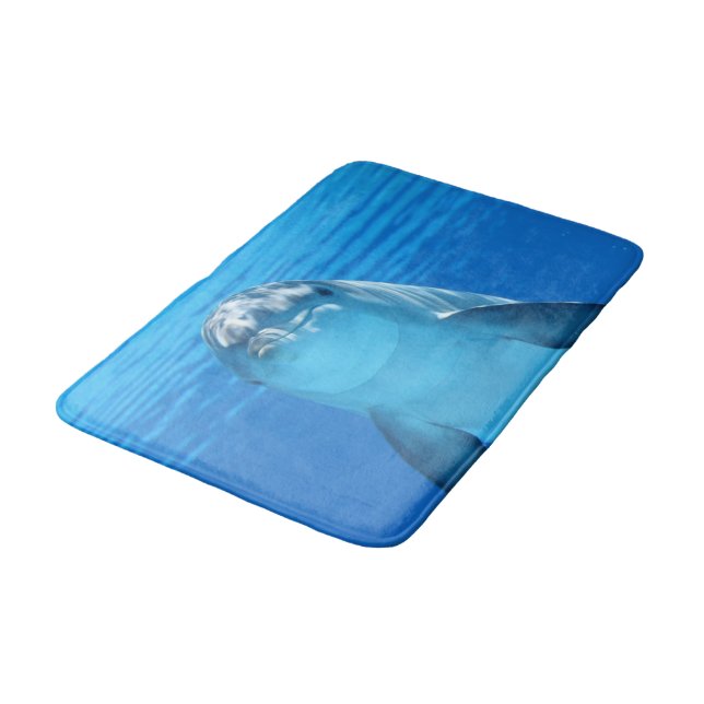 Alfombrilla De Baño Delfines Face Bath Room Rug Mat Decoración residen (Angular)