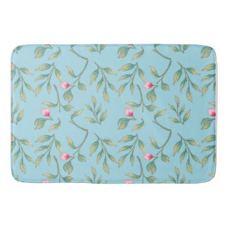 Alfombrilla De Baño Delicate Florals Spun Sugar Floral Bath Mat