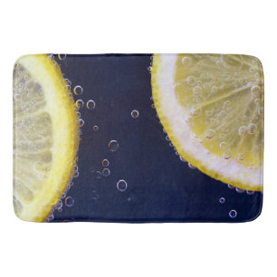 Alfombrilla De Baño Deliciosas limoneras en el agua