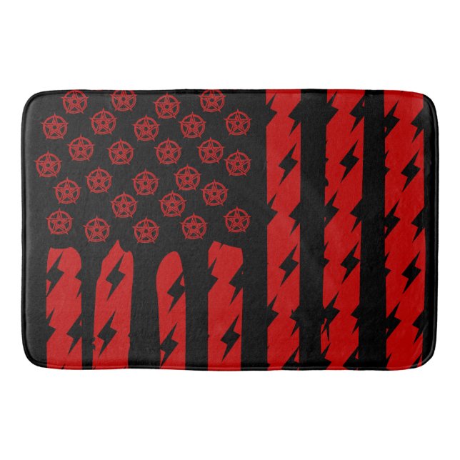 Alfombrilla De Baño Demon Flag (Anverso)