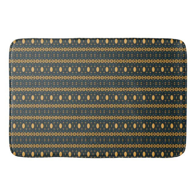 Alfombrilla De Baño Denim pintado 1 (Anverso)