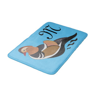 Alfombrilla De Baño Depilación Adorable De Pato Mandarino