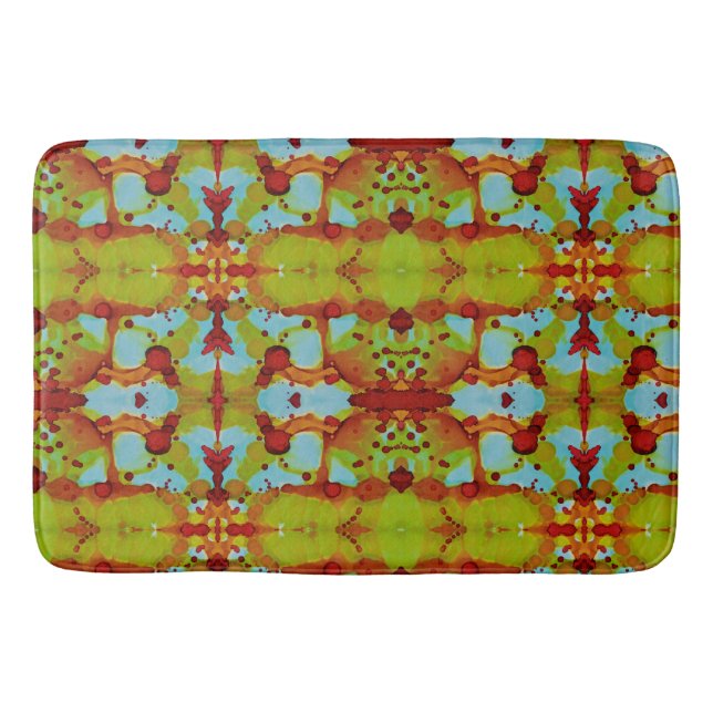 Alfombrilla De Baño Derrame de atardecer (Anverso)