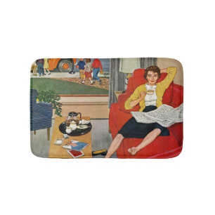 Alfombrilla De Baño Descanso para tomar café de la mañana