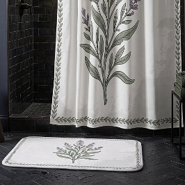 Alfombrilla De Baño Desert Sage botánico