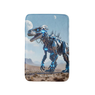 Alfombrilla De Baño Desierto de dinosaurios de Cyborg