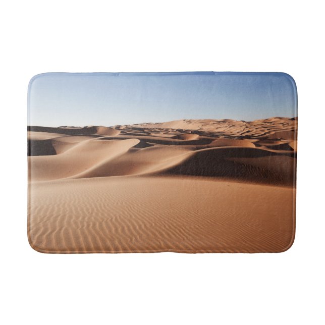 Alfombrilla De Baño Desiertos | Dunas de arena de los Emiratos Árabes  (Anverso)