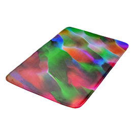 Alfombrilla De Baño Desrelieve y profundidad de color verde oscuro y r