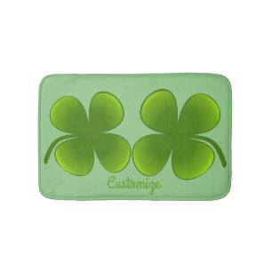 Alfombrilla De Baño Día de San Patricio Shamrock Thunder_Cove 