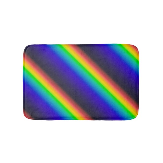 Alfombrilla De Baño Diagonal del espectro solar (Anverso)