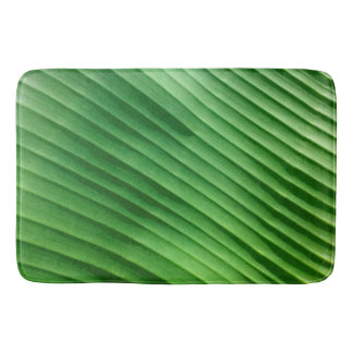 Alfombrilla De Baño Diagonal verde hoja