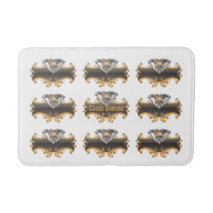 Alfombrilla De Baño Diamante clásico