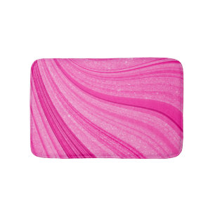 Alfombrilla De Baño Diamantina rosada