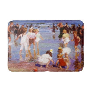 Alfombrilla De Baño Días felices en la playa