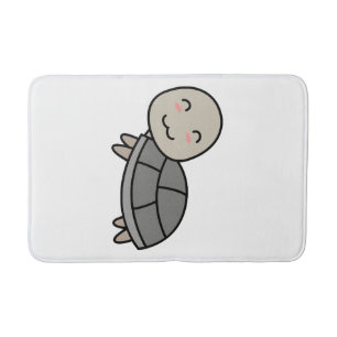 Alfombrilla De Baño Dibujo animado de tortuga animal