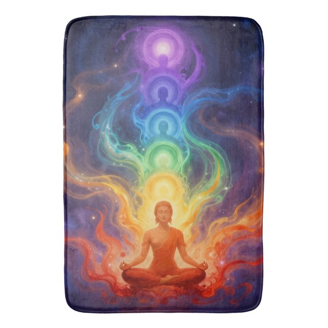 Alfombrilla De Baño Die 7 Chakren (Frente vertical)