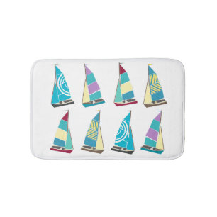 Alfombrilla De Baño Dinghies de época