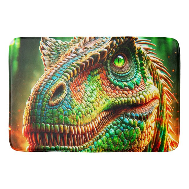Alfombrilla De Baño Dinosaurio (Anverso)
