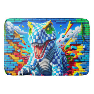 Alfombrilla De Baño Dinosaurio