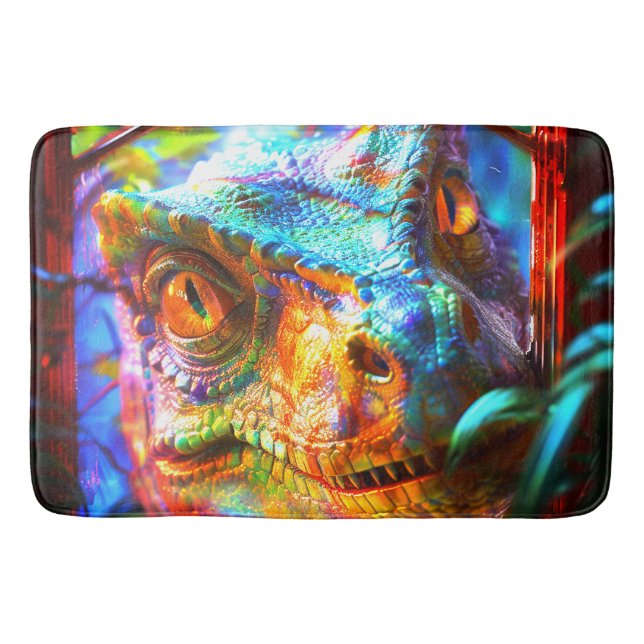 Alfombrilla De Baño Dinosaurio (Anverso)