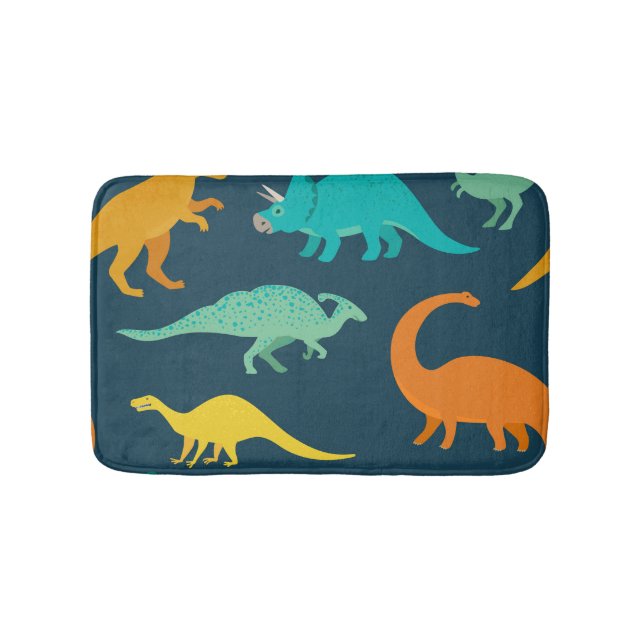 Alfombrilla De Baño Dinosaurio Adventure: Fondo de escritorio infantil (Anverso)