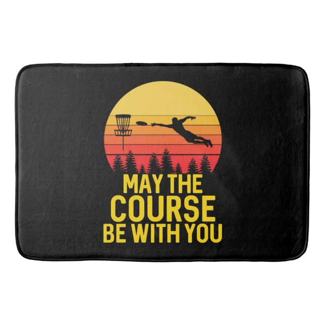 Alfombrilla De Baño Disc Golf With You (Anverso)
