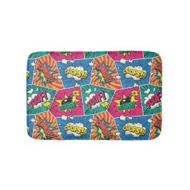 Alfombrilla De Baño Discurso de historietas Bubble Bath Mat