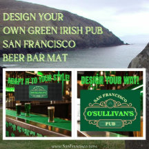 Diseñar su propio pub irlandés verde San Francisco