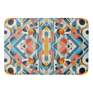 Alfombrilla De Baño Diseño abstracto contemporáneo