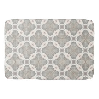 Alfombrilla De Baño Diseño de chainlink beige como