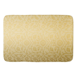 Alfombrilla De Baño Diseño de Damasco Gold clásico