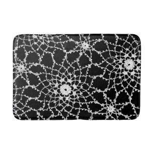 Alfombrilla De Baño Diseño de encaje tatuado