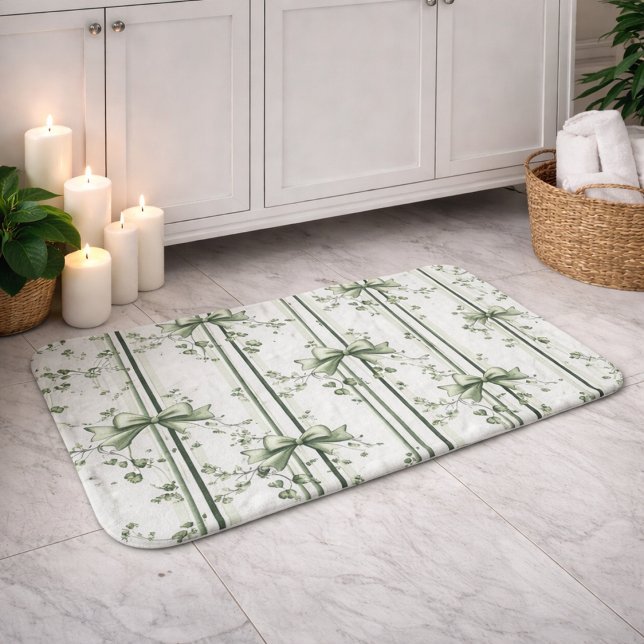 Alfombrilla De Baño Diseño de enredadera botánica (Subido por el creador)
