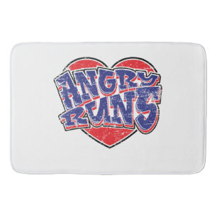 Alfombrilla De Baño Diseño de fans de Angry Runs v2