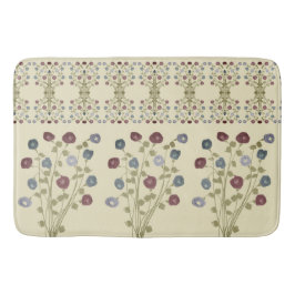 Alfombrilla De Baño Diseño de Flores Fundidas