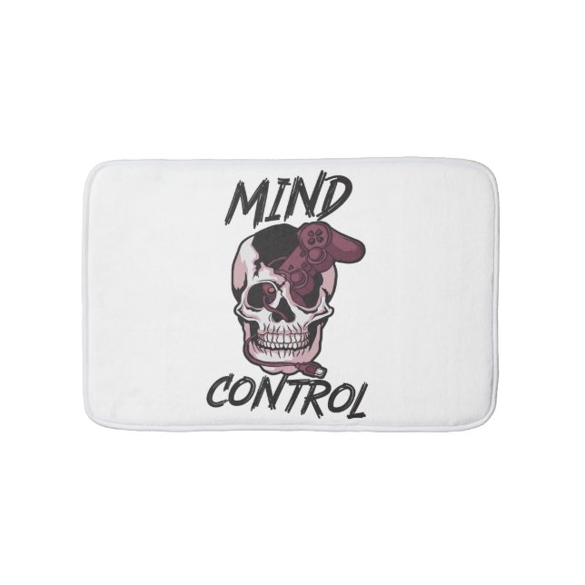 Alfombrilla De Baño Diseño de juegos de control mental (Anverso)