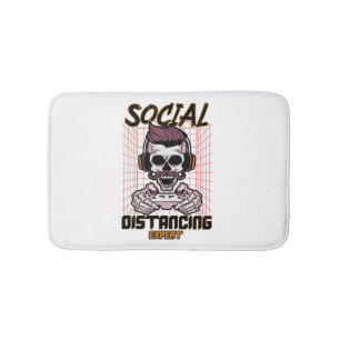 Alfombrilla De Baño Diseño de juegos experto en distanciamiento social