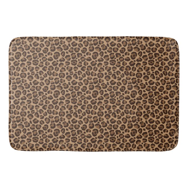 Alfombrilla De Baño Diseño de la serie clásica Leopard 12 (Anverso)