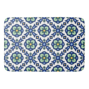 Alfombrilla De Baño Diseño de la teja de la isla de Catalina
