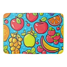 Alfombrilla De Baño Diseño de patrones fructíferos