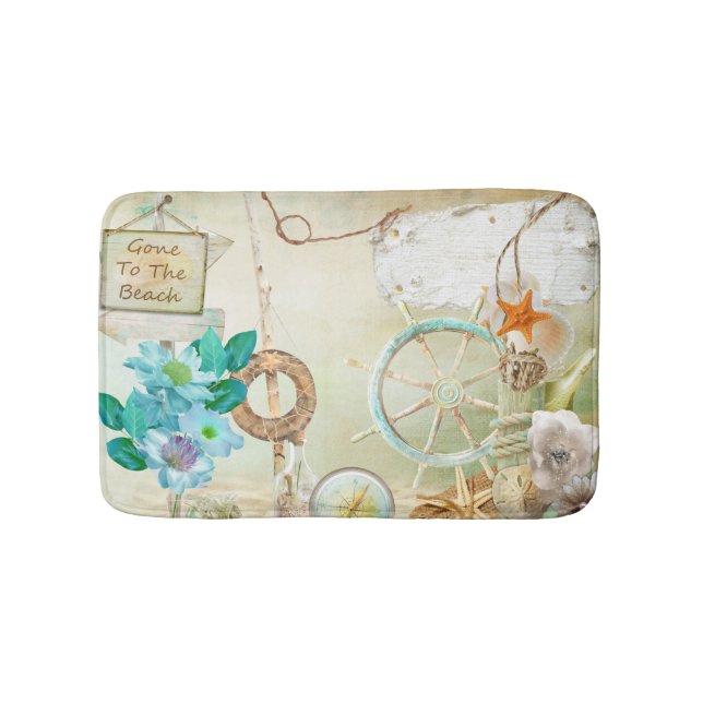 Alfombrilla De Baño Diseño de serie náutica 2 (Anverso)