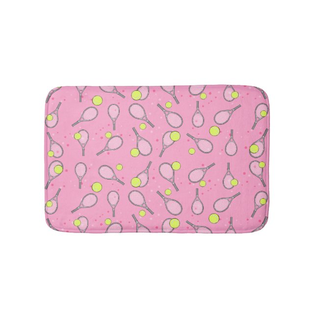 Alfombrilla De Baño Diseño de tenis (Anverso)